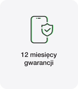 12 miesięcy gwarancji